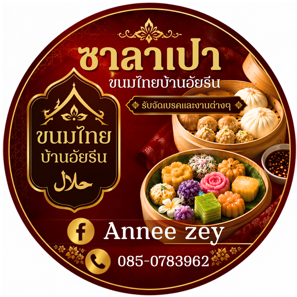 โลโก้ขนมไทยบ้านอัยริน