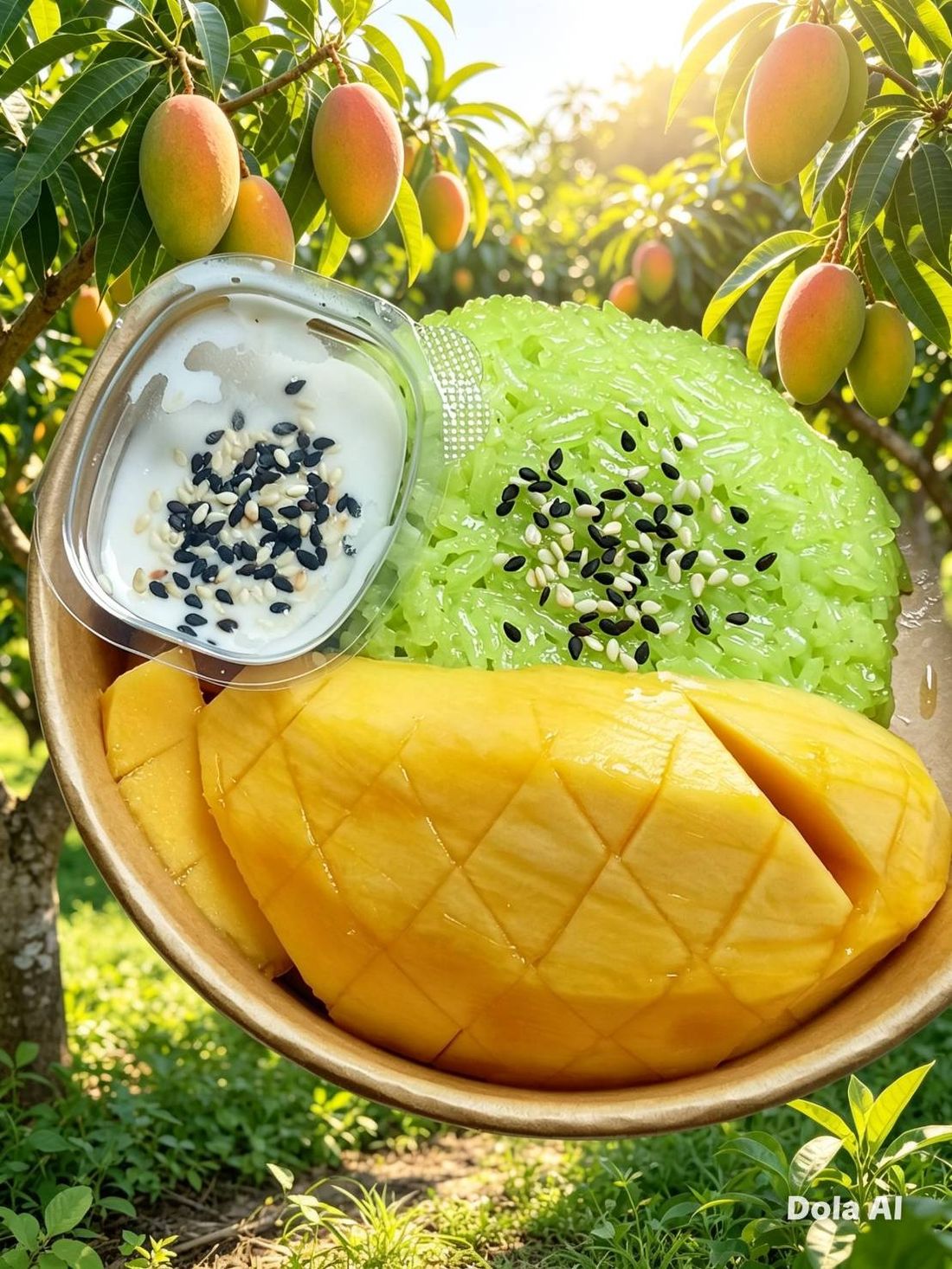 ข้าวเหนียวมูนมะม่วง